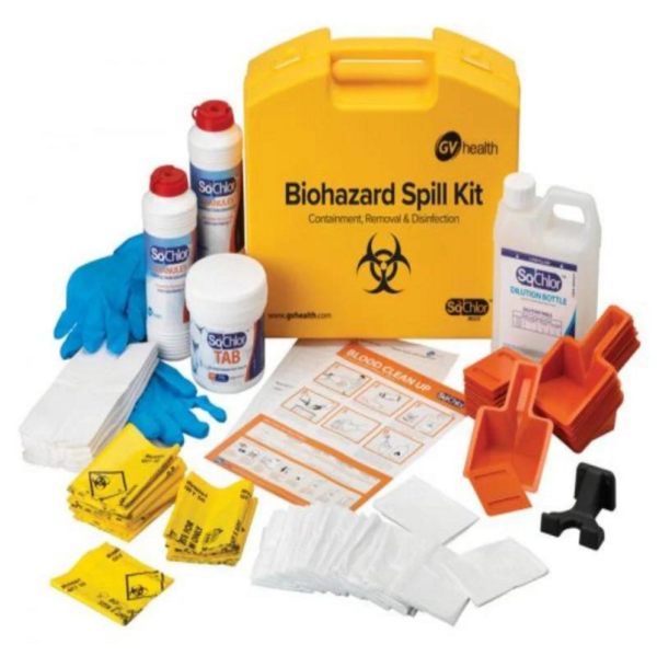 PackGV Health – Biohazard SpillKit Multi 25 SpillsBlood-