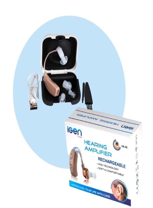 Igen Rechargeable Hearing Amplifier, Multicolour