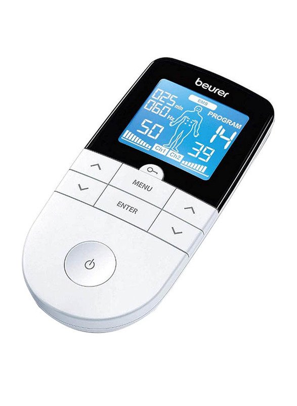 Beurer EM 49 Digital TENS/EMS Unit, White