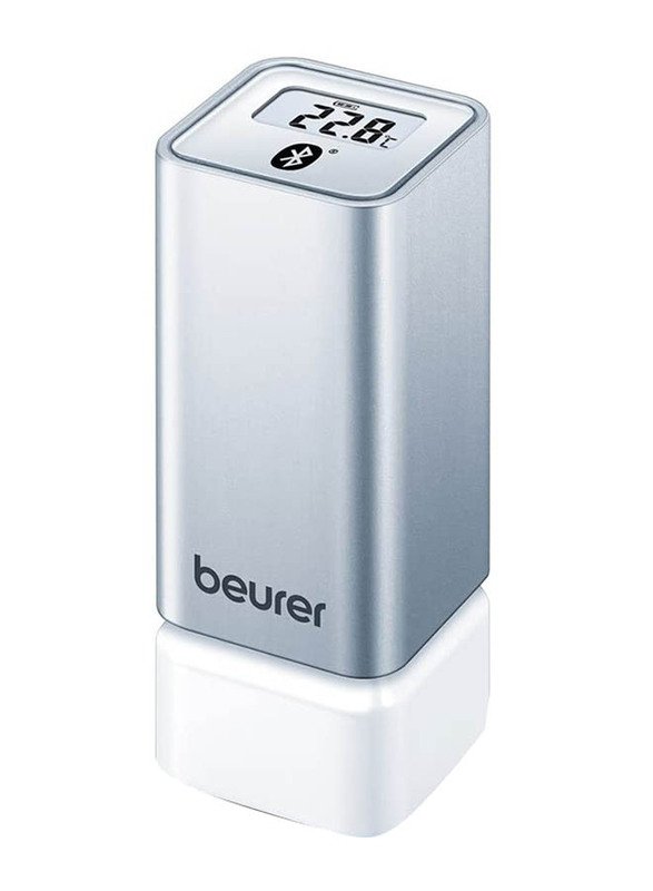 Beurer HM 55 Thermo-Hygrometer, Silver/White