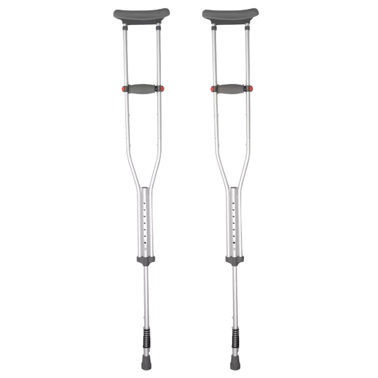 Crutches Under Arm Adjustable Adult Tall