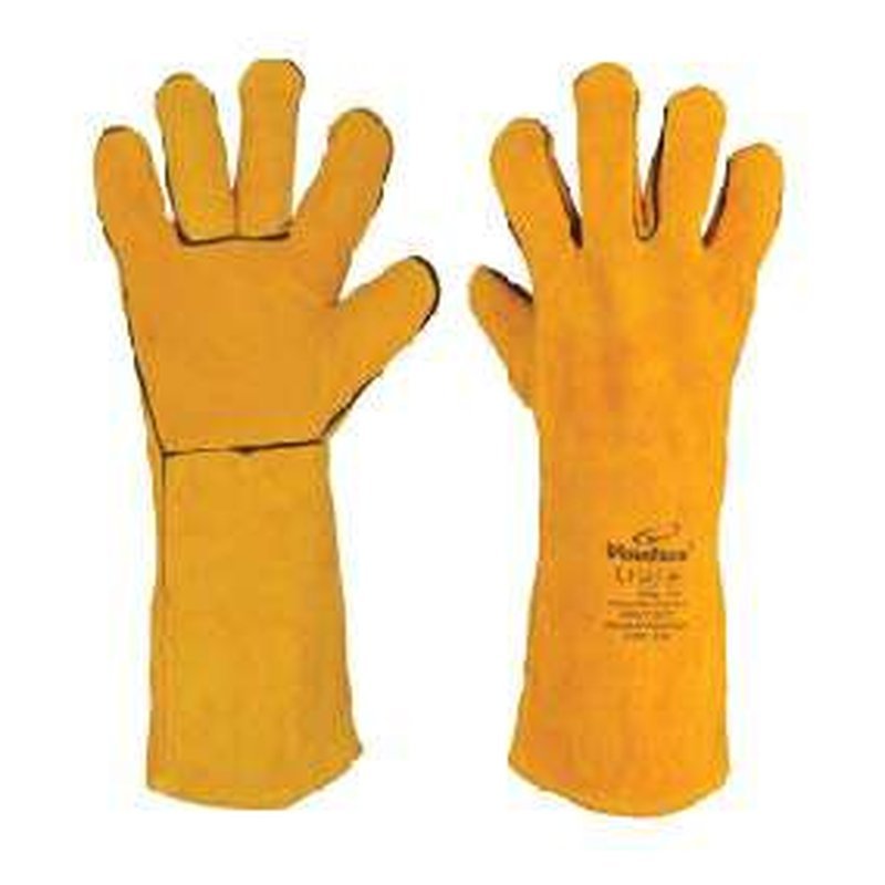 Vaultex EVB Leather Welding Gloves with Piping – 16 inch