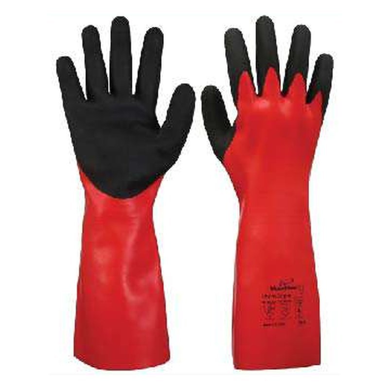 Vaultex TEL Nitrile Foam Coated PVC Gloves – 36 cm