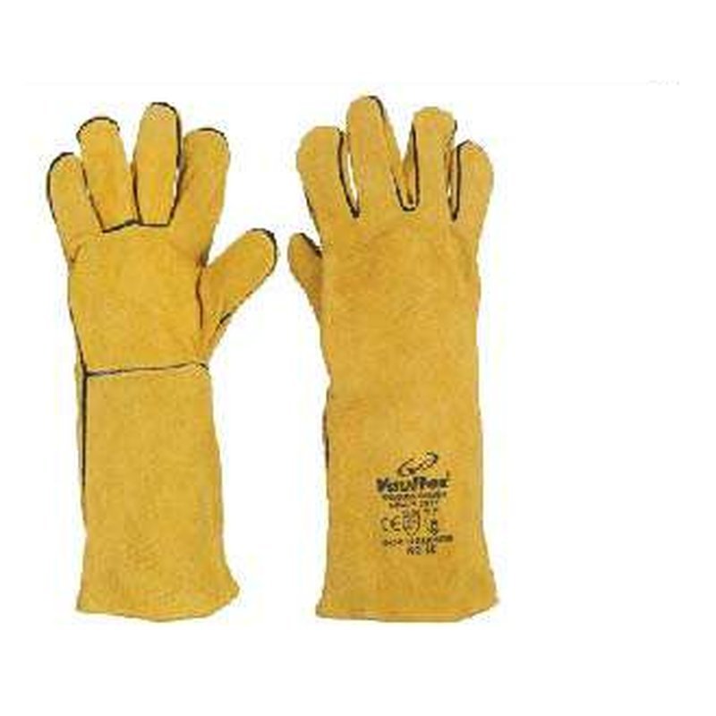 Vaultex WGT Leather Welding Gloves with Piping – 16 inch