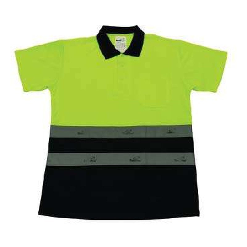Vaultex KMJ Reflective Polo T-Shirt