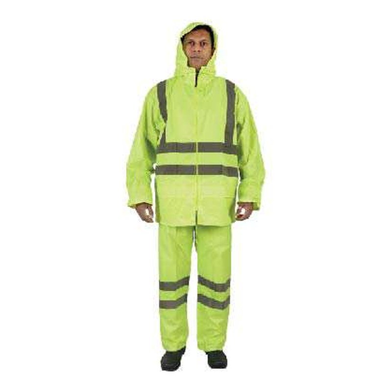 Vaultex PDT PVC/Polyester Rain Suit with Reflective